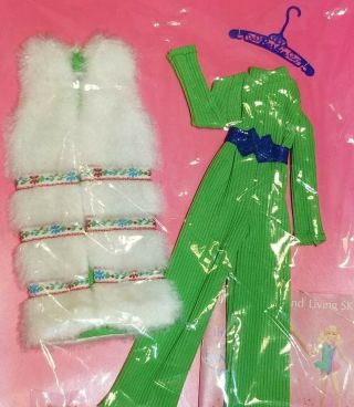 VINTAGE MOD BARBIE OUTFIT 1971 WILD THINGS 3439 NRFP EXTREMELY RARE 2