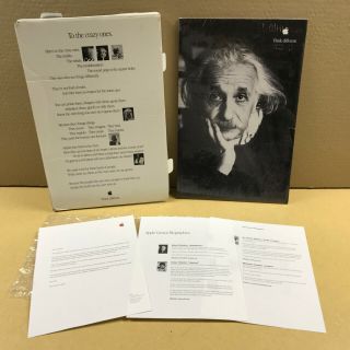 EXTREMELY RARE - triple set of 10 Think different posters Apple Computer 6
