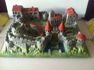 Vintage German Elastolin Knights Castle Ritterburg