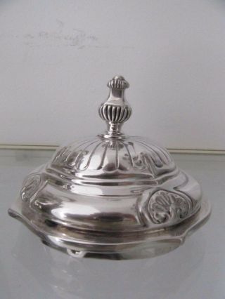 Gorgeous late 19th c french sterling silver sugar bowl Louis XIV st 619g 21,  8oz 4