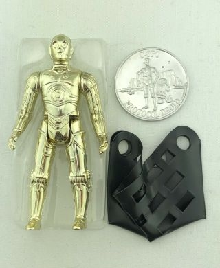 Vintage Star Wars 1984 Potf C - 3po Action Figure Complete With Coin
