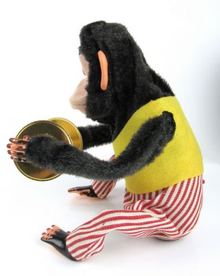 Vintage Musical Jolly Chimp Daishin Japan Battery Operated Toy Story Monkey Box 4