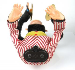 Vintage Musical Jolly Chimp Daishin Japan Battery Operated Toy Story Monkey Box 6