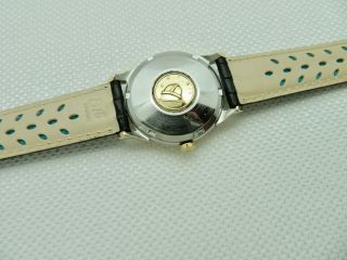 1966 MENS VINTAGE OMEGA CONSTELLATION PIE PAN DIAL DOG LEGS GOLD CAPPED 168.  005 7