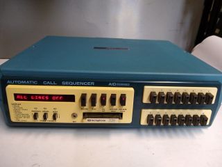 Vintage Automatic Call Sequencer - Aec 1101 Cms - Made In Usa