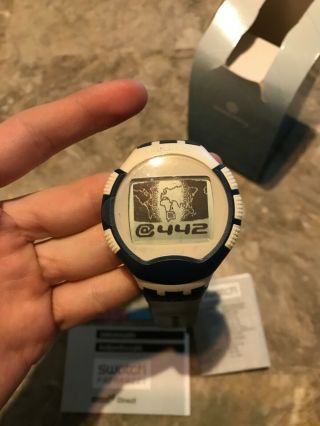 VINTAGE SWATCH PAPARAZZI SMART WATCH MSN DIRECT ANDROID IN OPEN BOX RARE 10