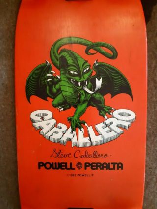 Wow Early 80 ' s Vintage Powell Peralta Steve Caballero Pig - Not a Reissue 2