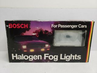 Vintage Bosch Pilot Halogen Fog Lights Nib Sweden