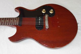 Vintage 1966 Gibson Melody Maker - Modded To Sg Junior W/rio Grande Bluesbar P90
