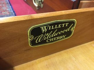 Willett Furniture Solid Cherry Buffet - Refinished - Delivery Available 6