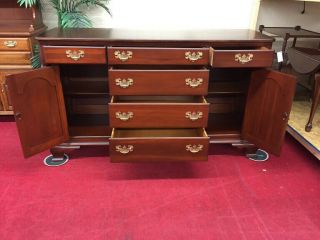 Willett Furniture Solid Cherry Buffet - Refinished - Delivery Available 8