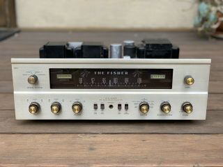 Vintage 1960s Fisher 500 - C Stereo Receiver Project Includes Tubes
