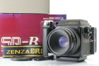 【rare Topmint In Box】bronica Sq - B W/ Zenzanon Ps 80mm F2.  8,  Grip From Japan A Ai