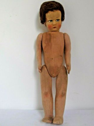 Antique Lenci Felt Boy Doll
