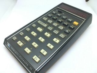 Vintage Hp 45 Scientific Calculator Great Shape 5