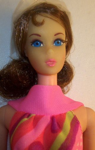 Vintage Barbie Doll Twist ' N Turn Waist Lt Brown Flip Hair Marlo 1160 TNT & Box 6
