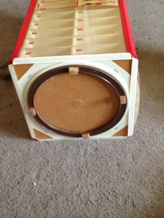 Vintage Matchbox Rotating Spinning Store Display Case For Cars 6