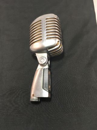 Vintage Shure Model 55s Unidyne Dynamic Elvis Microphone 1950 