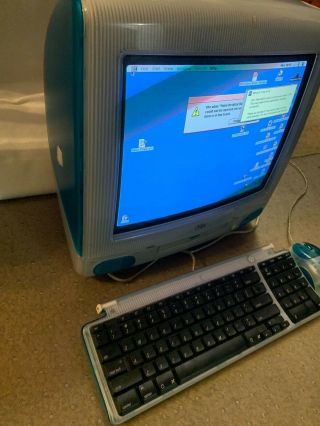 Vintage Apple iMac G3 Purple Grape Tray Loading 333MHz/128MB/6GB Mac OS 9.  22 4
