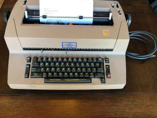 Vintage IBM Selectric II Correcting Electric Typewriter Cover 6