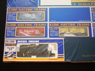 Rare 1990 Limited PROCTER & GAMBLE (P&G) EMPLOYEE K - LINE O Train Set S - 2_NRFB 2