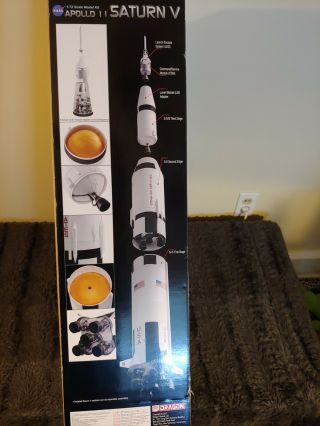 vintage models and rocket kits Dragon 1/72 scale Saturn V rocket kit 3