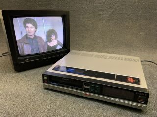 Vintage 1980s Sony Betamax Video Cassette Recorder - Sl - Hfr30