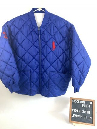 Rare Vintage Polo Ralph Lauren Puffer Coat Made In USA 5XL 5