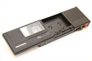 Vintage GRUNDIG Stenorette Dh - 2071 Voice Tape Recorder Steno - Cassette Dictaphone 2