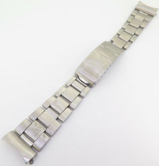 Vintage Rolex Submariner 9315 380 Steel Folded Link 20mm Bracelet $1 No Res