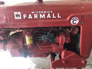 Vintage Farmall c International Harvester tractor 10