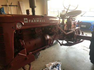 Vintage Farmall C International Harvester Tractor