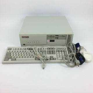 Vintage Packard Bell Pack - Mate Pmx225 Pb400 Computer Pc Windows 3.  1 Intel I486sx