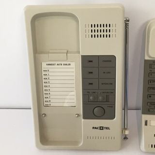 VINTAGE 1988 PAC TEL CS8100 Cordless Phone 5