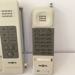 VINTAGE 1988 PAC TEL CS8100 Cordless Phone 6