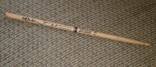 Dave Mustaine Full Band Megadeth Signed Autographed Drum Stick 1990 