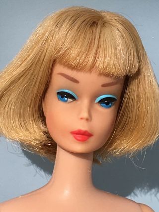 Long Hair High Color American Girl Vintage 60s Barbie (c)