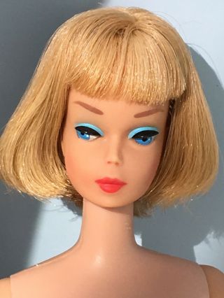 Long Hair High Color American Girl vintage 60s Barbie (C) 3