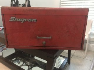 Vintage Snap In Tool Box Tool Chest Road Box