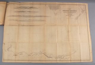Rare Antique 1845 Maps United States Exploring Expedition Book Antartica Hawaii 11
