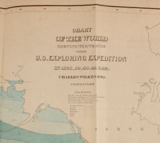 Rare Antique 1845 Maps United States Exploring Expedition Book Antartica Hawaii 9
