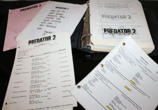Predator 2 Rare Movie Screenplay Script 100 
