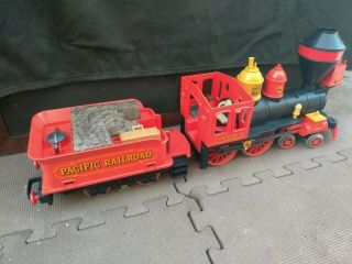 Vintage Playmobil 4033 Pacific Railroad Locomotive & Power Unit Please Read