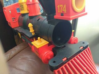 VINTAGE PLAYMOBIL 4033 PACIFIC RAILROAD locomotive & power unit please read 8