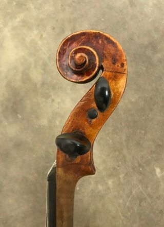 Very Old Vintage Violin,  Labelled Matthaus Ignatius Brandstaetter 1822 7