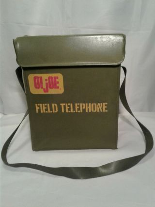 1964 Vintage Gijoe Gi Joe Child Size Field Telephone Very Rare
