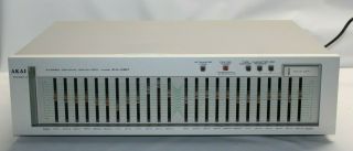 Akai Ea - G90 Stereo Graphic Equalizer - 12 - Band Rare Vintage Electronic