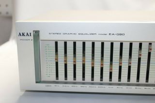 Akai EA - G90 Stereo Graphic Equalizer - 12 - Band Rare Vintage Electronic 3