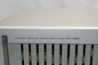 Akai EA - G90 Stereo Graphic Equalizer - 12 - Band Rare Vintage Electronic 4