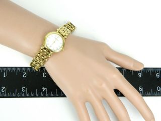 Vintage Raymond Weil Geneve 18K Gold Plated Women ' s Quartz Wrist Watch 9937 - 2 3